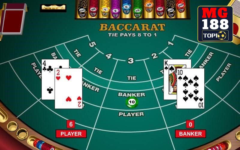 Luật rút bài khi chơi Baccarat dễ hiểu